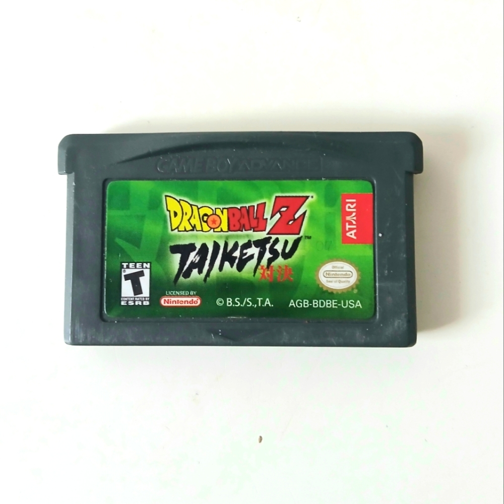 Dragon Ball Z: Taiketsu GBA Game | Retro Game Boy Advance Cartridge